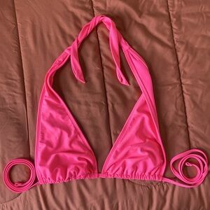 Hot pink small bikini top